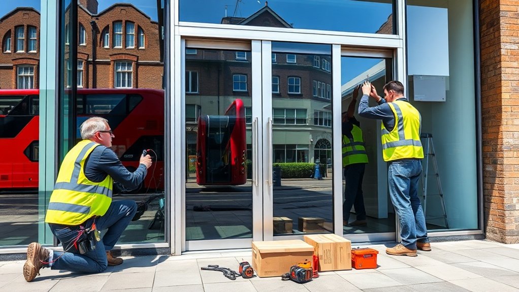 Automatic Door Installation Bushey