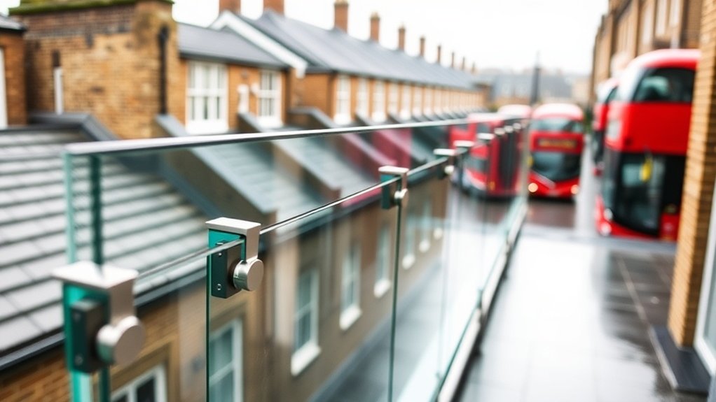 Glass Railing Installation Bushey