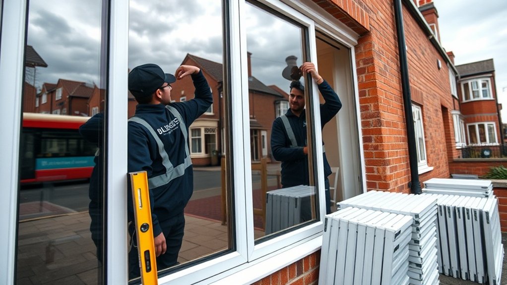 Glazier in Bushey Hall