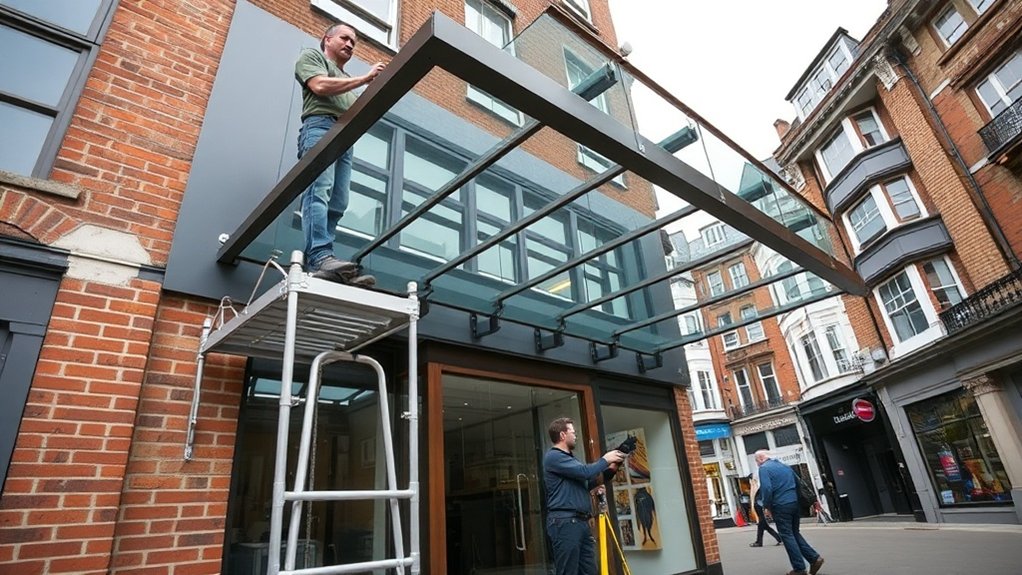 Shopfront Canopy Bushey