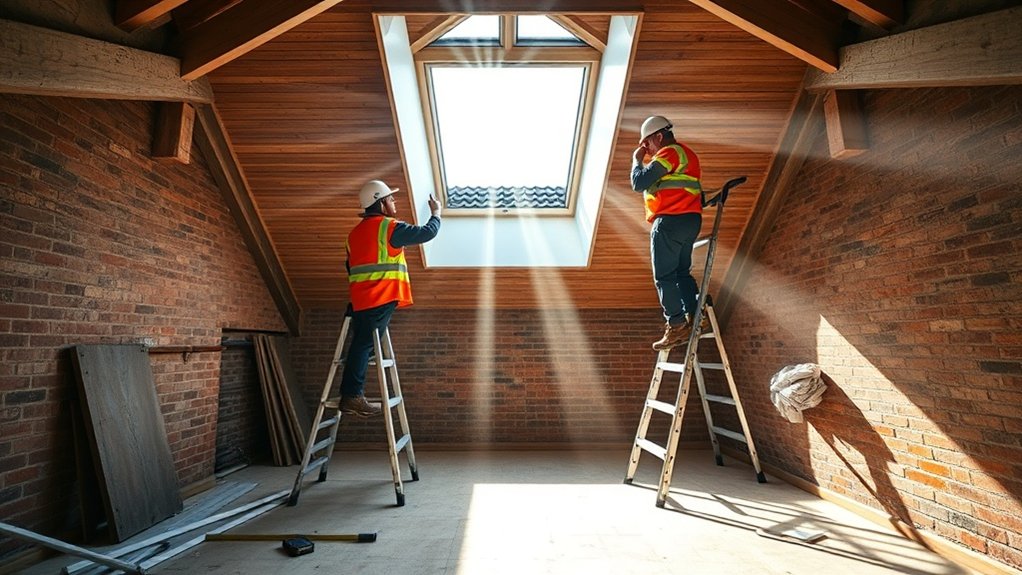 Skylight Installation Bushey Hall