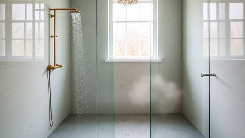 Wet Room Glass Panels Bushey